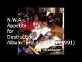 N.W.A - Appetite for Destruction Lyrics