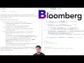 Senior Software Engineer Takes on a Bloomberg Coding Interview