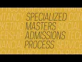 Notre Dame Specialized Masters Programs - Insights into the Admissions Process