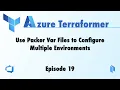 Use Packer Var Files instead of Azure DevOps Pipelines Variable Groups