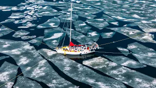 After 181 Days Frozen In, the Ice Breaks up