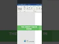 The Insert Tab in Word