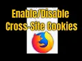 How to Cross-Site Cookies in Firefox Android Mobile