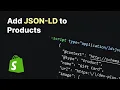 Add JSON-LD Schema to Every Shopify Product Automatically No App Needed