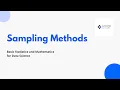 Master Sampling Methods in Statistics Simple Stratified More Explained