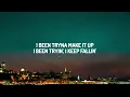 Chris Brown - Fallin' ft. Leon Thomas (Lyrics)