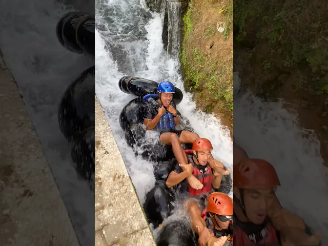 Tubing time dulu buat segarkan pikiran. 🛟