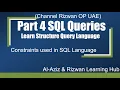 Part 4 SQL Constraints