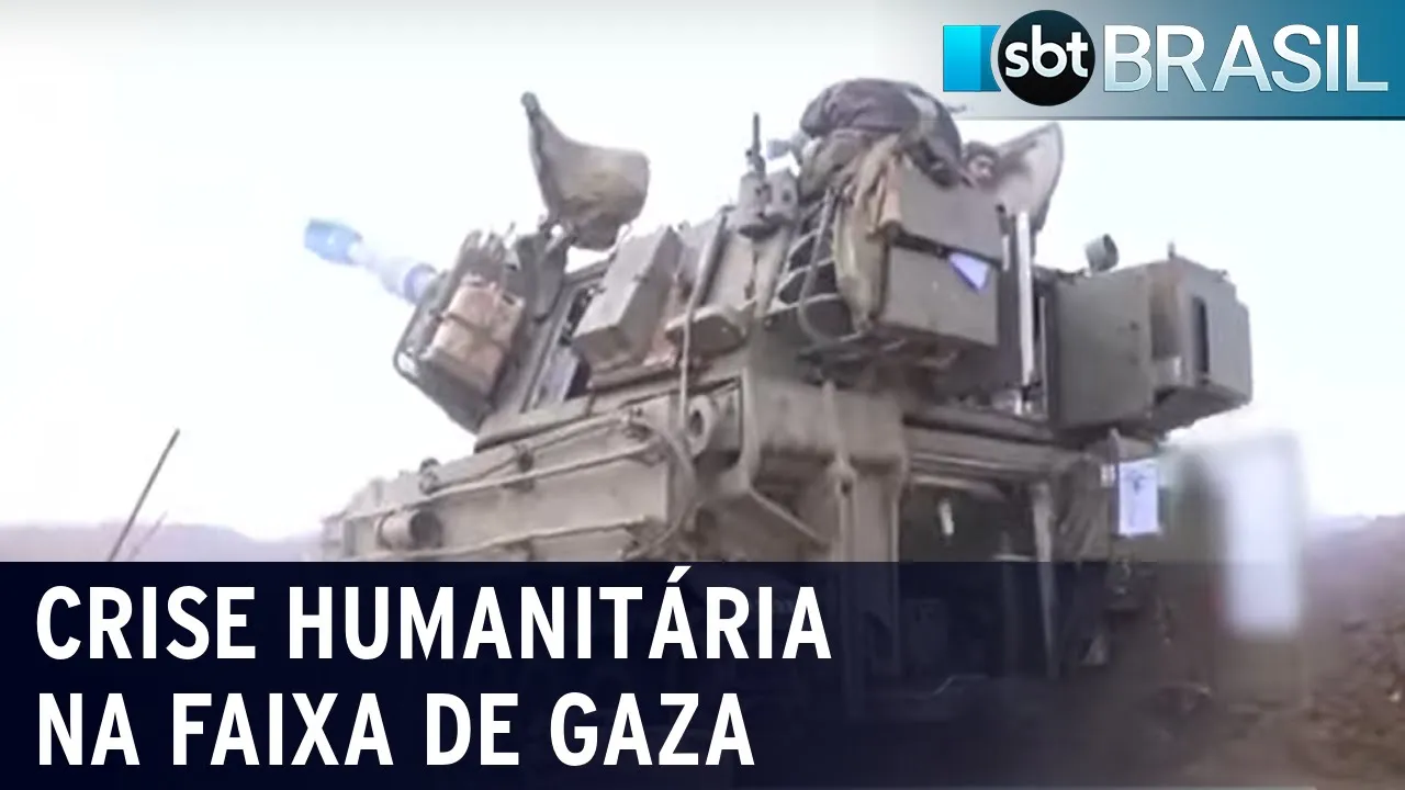 Guerra: Falta de combustíveis faz ONU suspender operações | SBT Brasil (25/10/23)