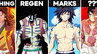 The ENTIRE Demon Slayer Power System Explained Marks Demon Arts
