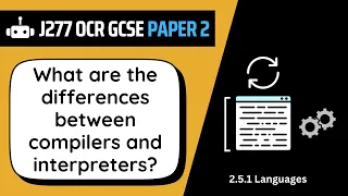 Compilers Interpreters 5 1 OCR GCSE Computer Science J277