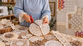 DON’T THROW AWAY OLD LACE! Turn Vintage Doilies Into Stunning Wall Art