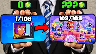 Esto Gasté en ¡DESBLOQUEAR A TODOS LOS 108 Brawlers con el Nuevo Brawler Blast! ¿Vale La Pena?