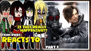 NTR Betrayal AU Team RWBY Reacts to JAUNE As LEON KENNEDY PART 7 RESIDENT EVIL REQUIEM GCRV