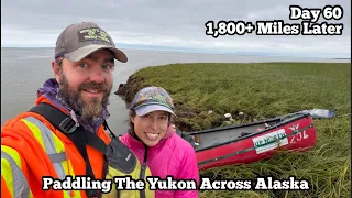 Reaching The Bering Sea Emmonak Alaska Paddling The Yukon River Day 60