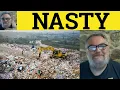 Nasty Meaning - Nasty Examples