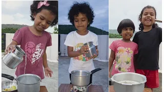 3 different tea recipe / kids cooking #kidsvideo #kidcooking #miniaturecooking #babygirl #chai #mini