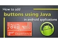 How to add buttons in android app using java code