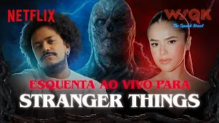 Esquenta de Stranger Things AO VIVO com Maisa e João Pedrosa na The Squawk Brasil | Maisa Silva