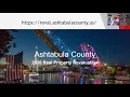 Ashtabula County Auditor Property Tax 101