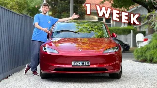 Download 1 Week Review of the NEW Tesla Model 3 MP3