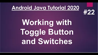 Android Java Tutorial 2020 - 22