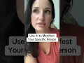 Download Lagu Use AI to Manifest Your Specific Person 
