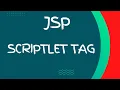 scriptlet tag in jsp jsp tutorial advanced java tutorial