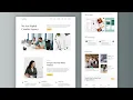 Create A Simple Responsive Landing Page Website Using HTML CSS JavaScript
