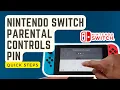 How To Reset Nintendo Switch Parental Controls PIN Forgotten PIN Updated Steps 2024