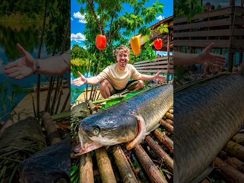 Churrasco de peixe na Ilha do Combú