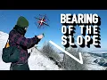 Never Get Lost in the Mountains Using the Bearing of the Slope in Wilderness Navigation