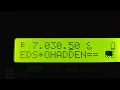 Demonstration Morse Decoder in QMX I probable could have improved by adjusting it 21 August 2023