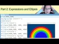 Learn Python Visually part 2 expressions ellipsis