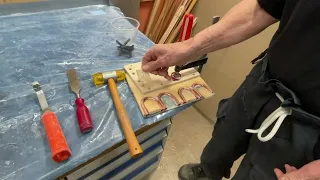 Adapting the lead weights by hole drilling and doing more cupper pipe bends inserts