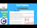 SMALL FACTORIAL FLOW018 codechef beginner level soved in C codechef solution