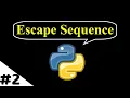 What Is Escape Sequence In Programming Python Tutorial in hindi In Deep