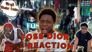 foss dior p yung ft kweku smoke reaction video 
