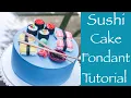 Sushi Cake Fondant Tutorial - Bittersweet Cakes