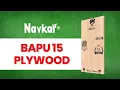 Bapu 15 MR Plywood Delivers Precision in 8x4 Plywood Cutting