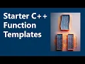 Function Templates Starter C Programming Ch 16A