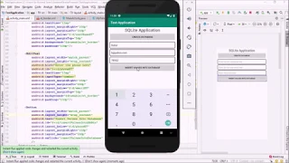 2 - SQLite in Android Studio Tutorials For Beginners 2019 Inserting Values into SQLite Database