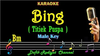 bing karaoke titiek puspa nada pria cowok male key bm tembang kenangan lagu nostalgia