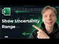 How to Show Uncertainty Range with Shaded Area in Excel 2026 Easy Guide