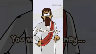 Jesus Gives Money This Way Jesus Money Slap Cartoon 