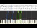 [Moana] Mark Mancina & Opetaia Foa'i - Te Fiti Restored (Synthesia Piano Tutorial w/Lyrics)