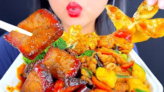 ASMR PANDA EXPRESS BBQ BRISKET