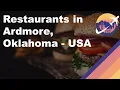 Restaurants in Ardmore Oklahoma - USA