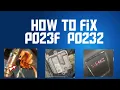 How to Fix P0232 P023F Bad Fuel Pump or Bad Module CHEVROLET GMC Cadillac