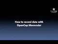 How to record data with OpenCap Monocular 3D Biomechanics